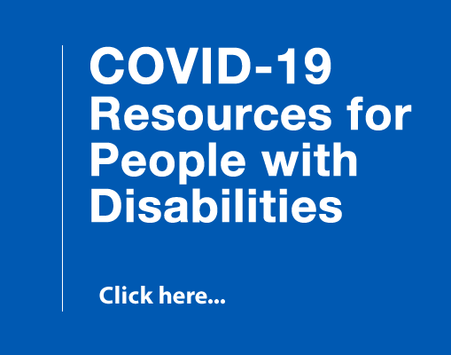 RESOURCES FOR PEOPLE WITH DISABILITIES